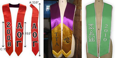 custom graduation stoles