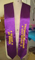 embroidered honor stoles