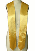 gold graduation sashes