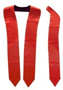 red graduation sashes
