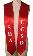 printed graduation stoles